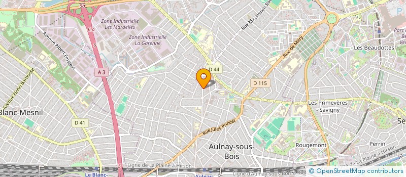 localisation de l'entreprise DELIAS HOLDING à AULNAY-SOUS-BOIS