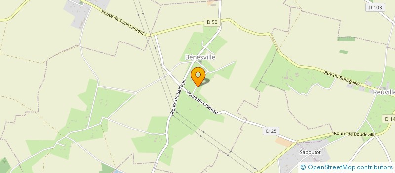 localisation de l'entreprise DELIBERATA à BENESVILLE