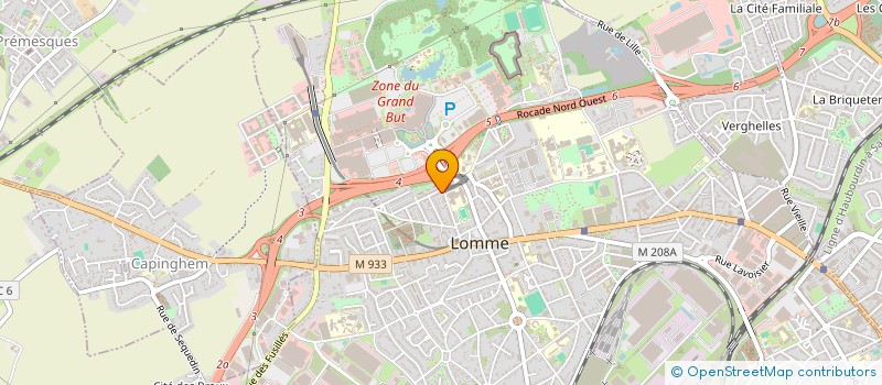 localisation de l'entreprise DELIBUS  LILLE