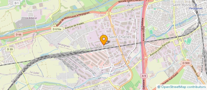 localisation de l'entreprise DELIC  PERPIGNAN