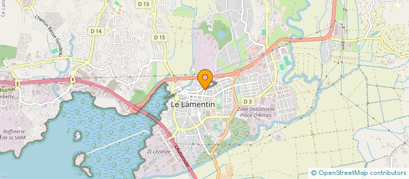 localisation de l'entreprise DELICE  LE LAMENTIN