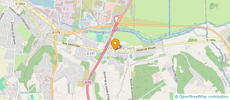 localisation de l'entreprise DELICE  LA RIVIERE-SAINT-SAUVEUR