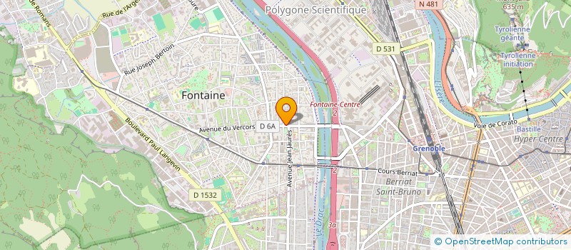 localisation de l'entreprise DELICE  FONTAINE