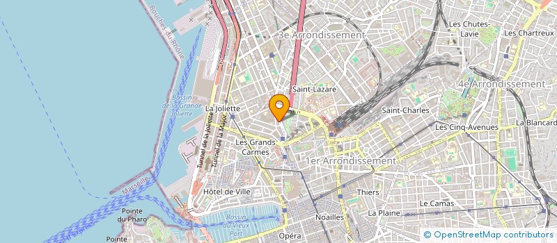 localisation de l'entreprise DELICE BURGERS à MARSEILLE