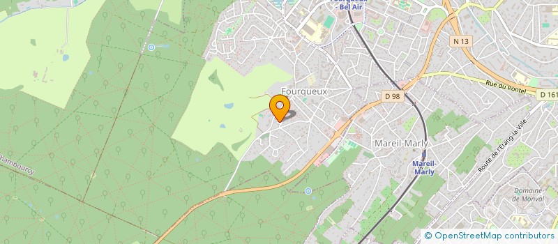 localisation de l'entreprise DELICE CATERING  SAINT-GERMAIN-EN-LAYE
