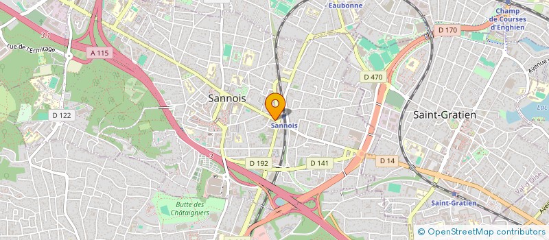 localisation de l'entreprise DELICE D'ASIE à SANNOIS