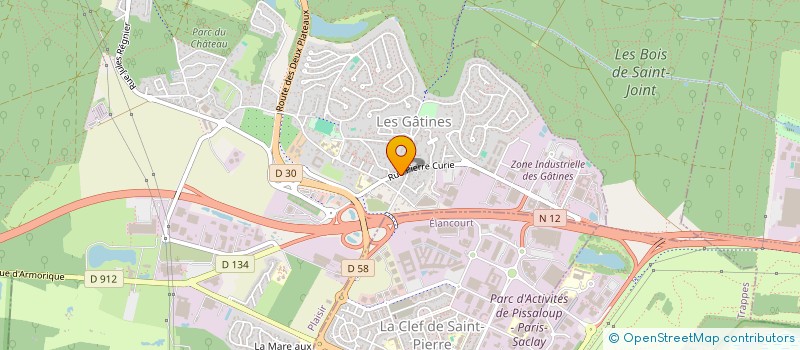 localisation de l'entreprise DELICE D'LIZ à PLAISIR