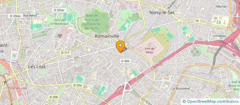localisation de l'entreprise DELICE DE CARNOT à ROMAINVILLE