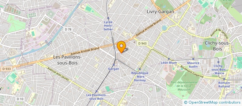 localisation de l'entreprise DELICE DE CHANZY  LES PAVILLONS-SOUS-BOIS