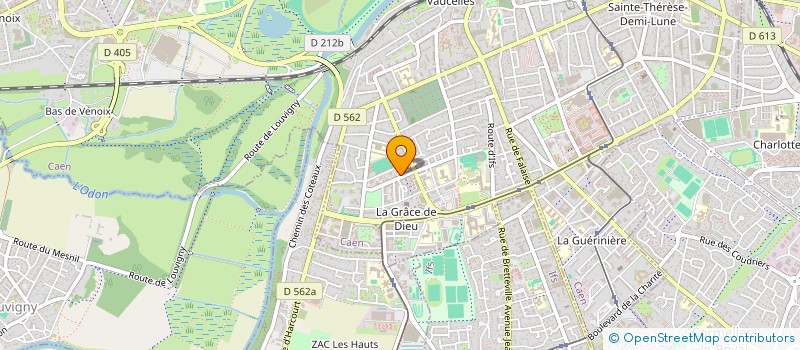 localisation de l'entreprise DELICE DE KHELIFA à CAEN