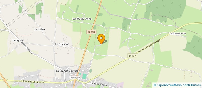 localisation de l'entreprise DELICE DE LIEUREY  LIEUREY