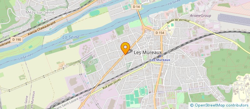localisation de l'entreprise DELICE DE PAIN à LES MUREAUX