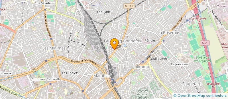 localisation de l'entreprise DELICE DE SAIGON à TOULOUSE