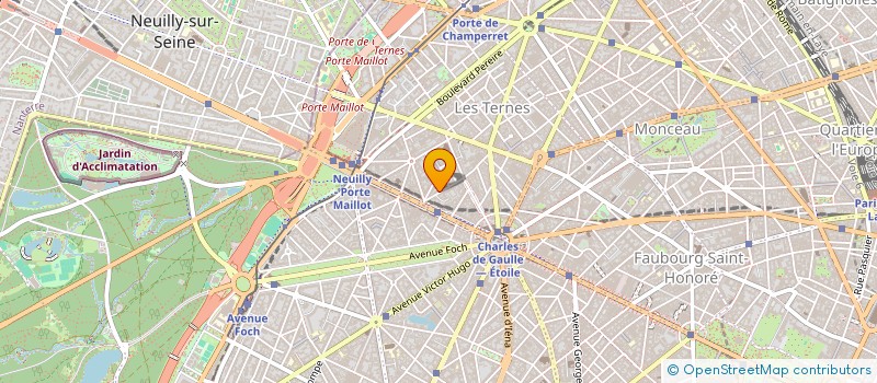 localisation de l'entreprise DELICE DES ACACIAS  PARIS