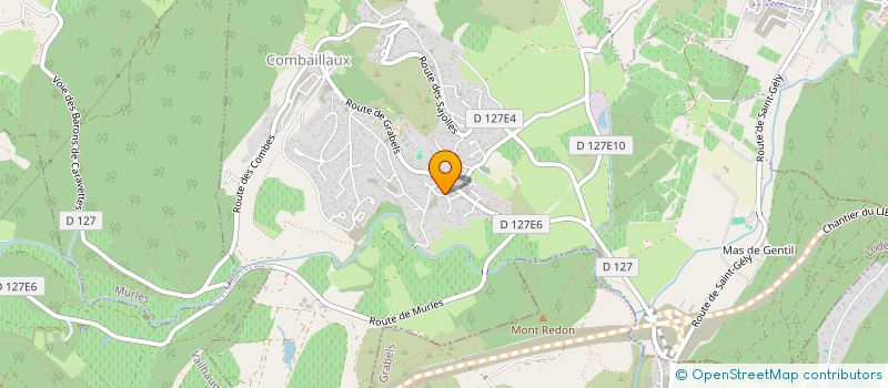 localisation de l'entreprise DELICE DES NOCES  COMBAILLAUX