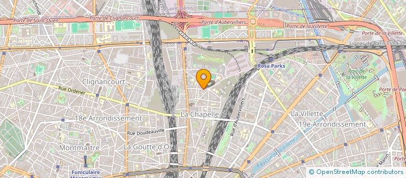 localisation de l'entreprise DELICE DES ROSES  PARIS