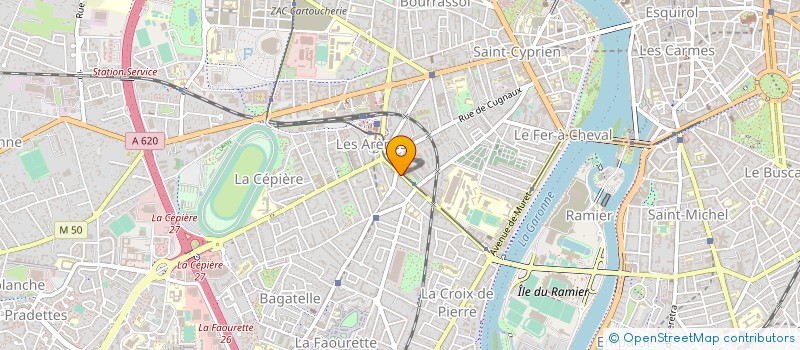 localisation de l'entreprise DELICE DU FOURNIL à TOULOUSE