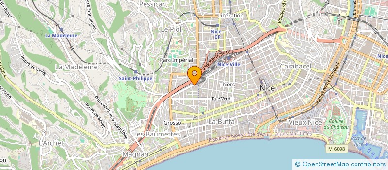 localisation de l'entreprise DELICE DU LIBAN  NICE