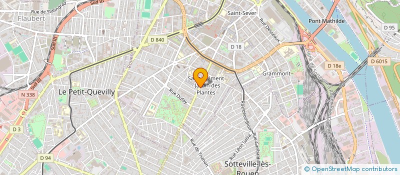 localisation de l'entreprise DELICE DU SUD BOULANGERIE à ROUEN