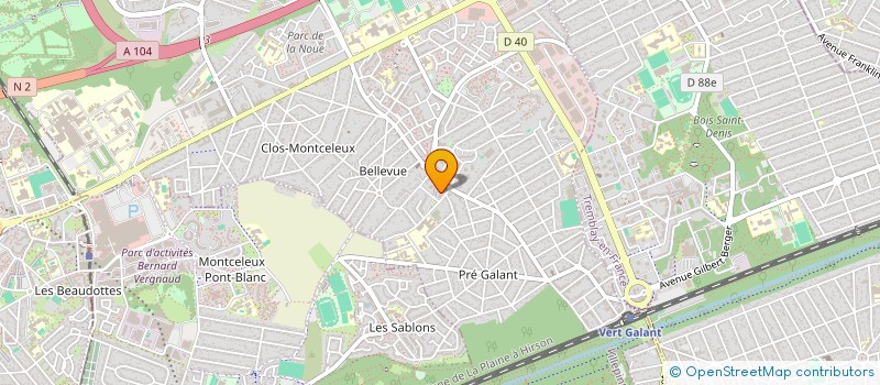 localisation de l'entreprise DELICE EXOTIQUE DU MONDE à VILLEPINTE