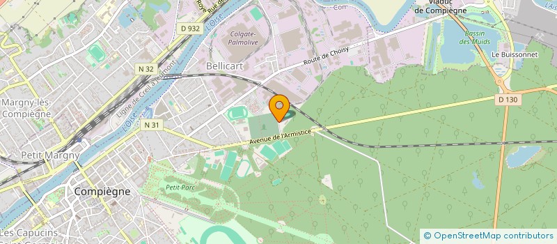 localisation de l'entreprise DELICE FOOD  COMPIEGNE