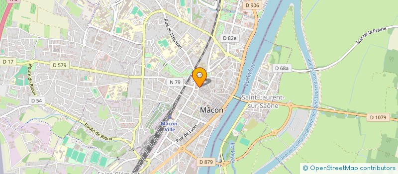 localisation de l'entreprise DELICE IMPERIAL à MACON