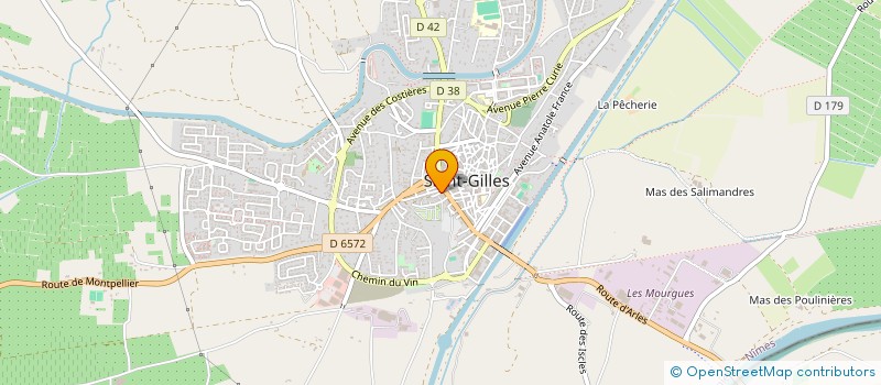 localisation de l'entreprise DELICE KAIS à SAINT-GILLES