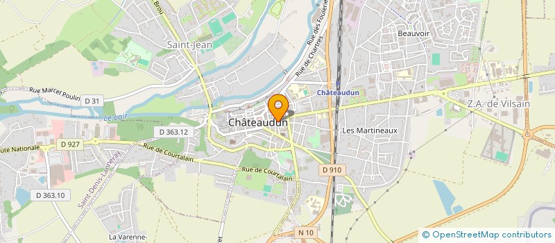 localisation de l'entreprise DELICE KEBAB à CHATEAUDUN