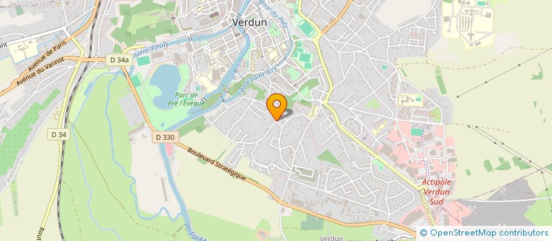 localisation de l'entreprise DELICE KEBAB à VERDUN