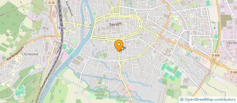 localisation de l'entreprise DELICE NAAN  SENS