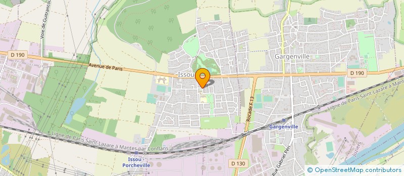 localisation de l'entreprise DELICE PIZZA à ISSOU