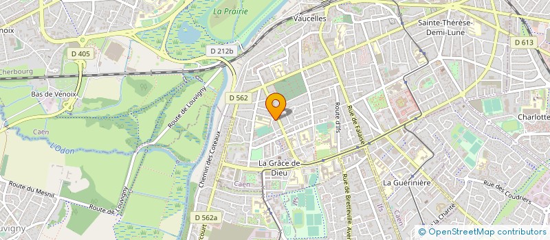localisation de l'entreprise DELICE PIZZA à CAEN