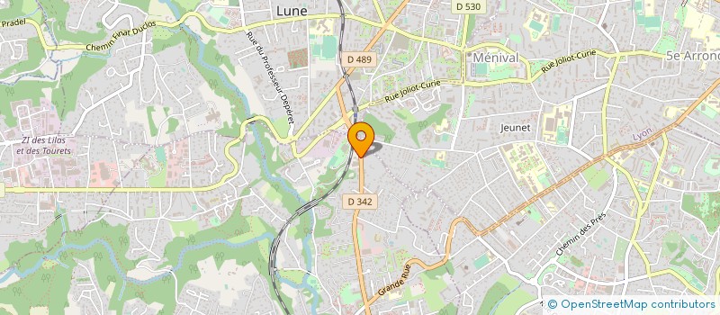 localisation de l'entreprise DELICE PROPRE  LYON