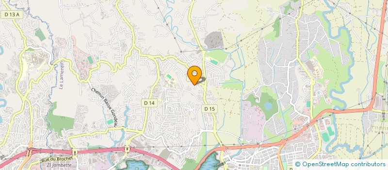 localisation de l'entreprise DELICE TROPICAL  LE LAMENTIN