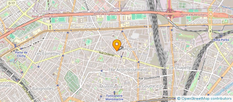 localisation de l'entreprise DELICE WANG  PARIS