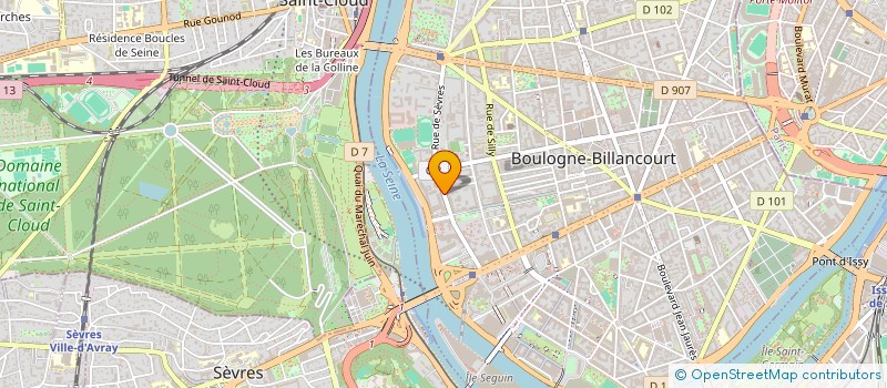 localisation de l'entreprise DELICES à BOULOGNE-BILLANCOURT