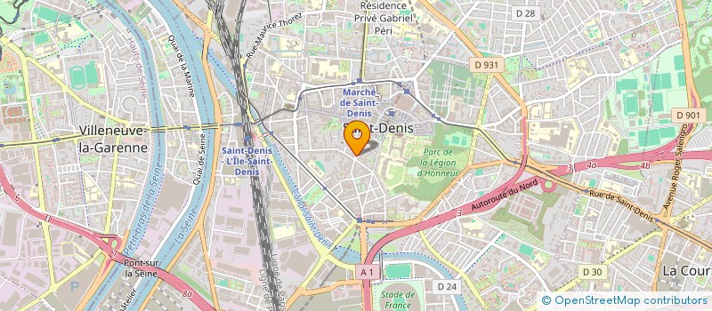 localisation de l'entreprise DELICES à SAINT-DENIS