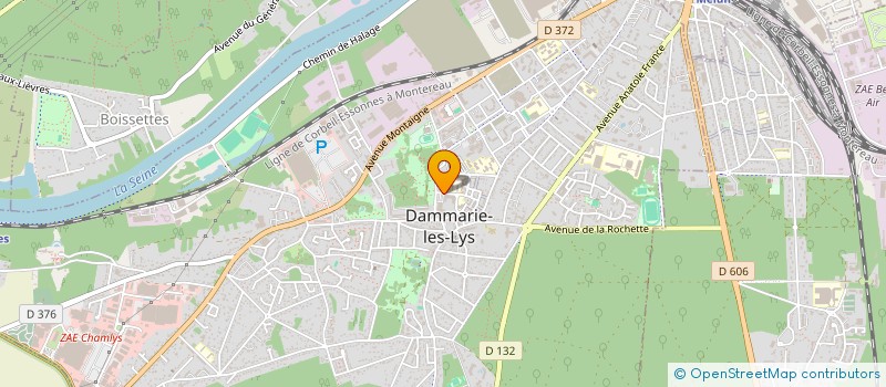 localisation de l'entreprise DELICES à DAMMARIE-LES-LYS