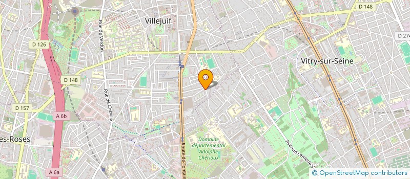 localisation de l'entreprise DELICES à VILLEJUIF