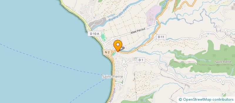 localisation de l'entreprise DELICES ANTILLAIS à SAINT-PIERRE