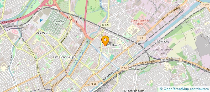 localisation de l'entreprise DELICES AVENUE  MULHOUSE