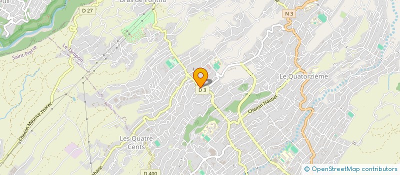 localisation de l'entreprise DELICES BOURBON à LE TAMPON