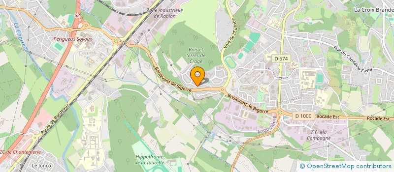 localisation de l'entreprise DELICES CHARENTAIS à ANGOULEME