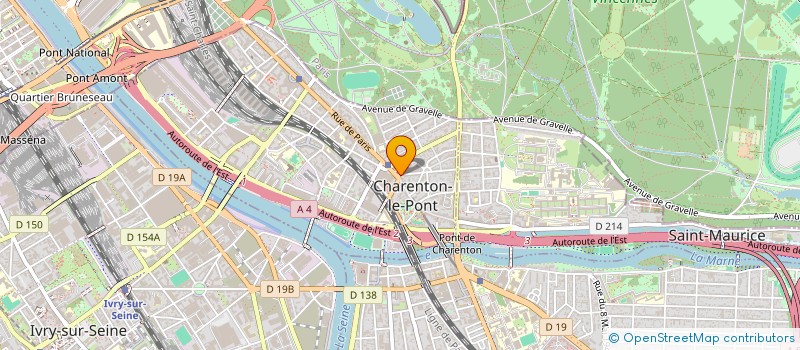 localisation de l'entreprise DELICES CHARENTON  CHARENTON-LE-PONT