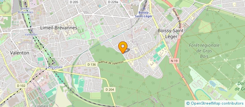 localisation de l'entreprise DELICES COCO  LIMEIL-BREVANNES