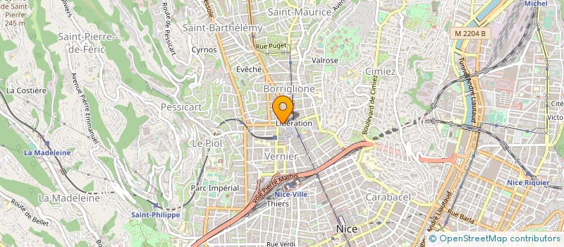 localisation de l'entreprise DELICES & CREMERIE à NICE