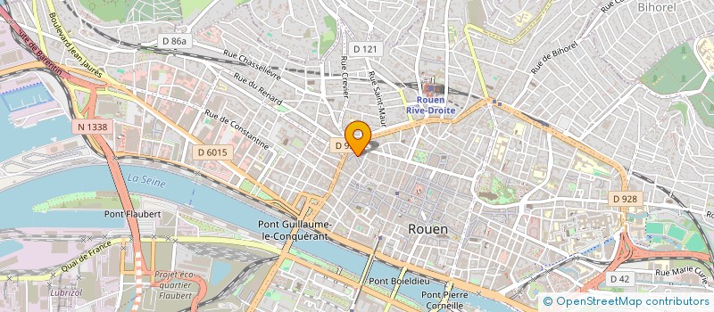 localisation de l'entreprise DELICES D'AFRIQUE ET D'ICI à ROUEN