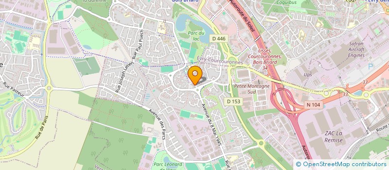 localisation de l'entreprise DELICES D'AILLEURS à LISSES