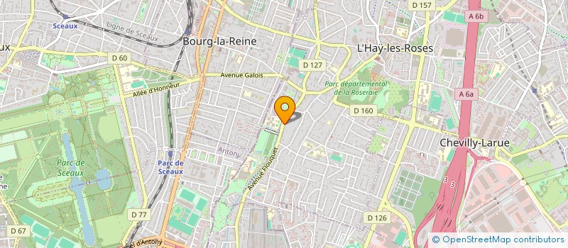 localisation de l'entreprise DELICES D'ALEP  L'HAY-LES-ROSES