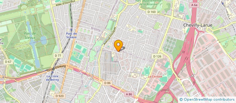 localisation de l'entreprise DELICES D'ASIE  FRESNES